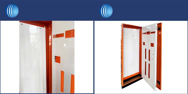 industrial stainless steel metal control cabinet